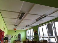 Ako na akustiku triedy, jedálne alebo telocvične?