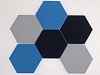 Farebné akustické hexagóny