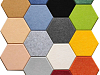 Hexagon PET obklad